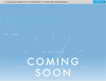Tablet Screenshot of nursinginnovations.com.au